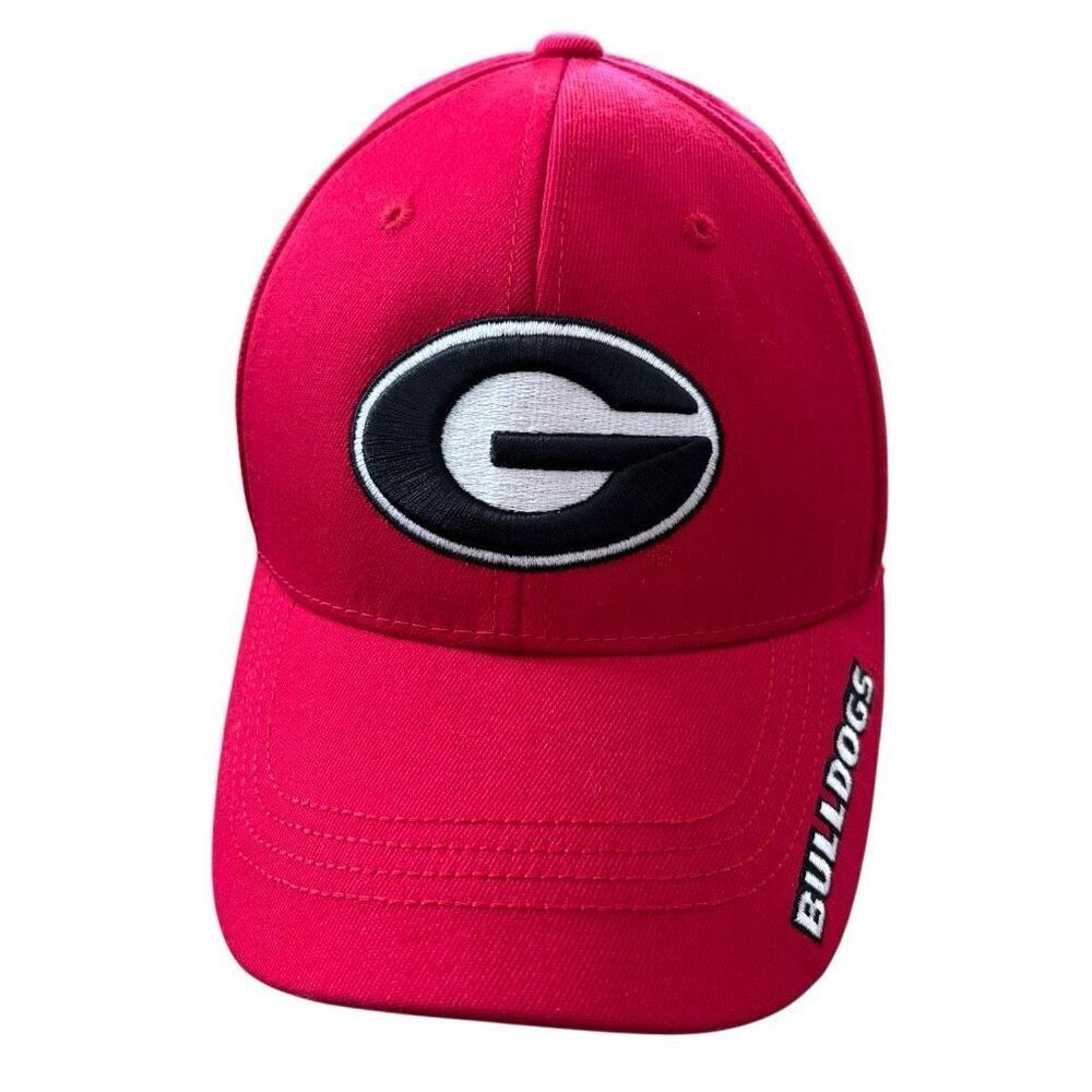 University Of Georgia Bulldogs Top Of The World Memory Fit Hat *New*